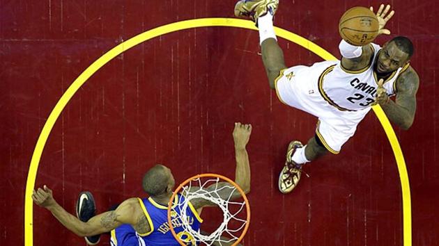 Cleveland-Cavaliers-forward-LeBron-James-23-shoots-the-ball-against-Golden-State-Warriors-guard-Andre-Iguodala-9-in-Game-Six-of-the-NBA-Finals-at-Quicken-Loans-Arena.(Reuters-Photo) Cleveland-Cavaliers-forward-LeBron-James-23-shoots-the-ball-against-Golden-State-Warriors-guard-Andre-Iguodala-9-in-Game-Six-of-the-NBA-Finals-at-Quicken-Loans-Arena.(Reuters-Photo)
