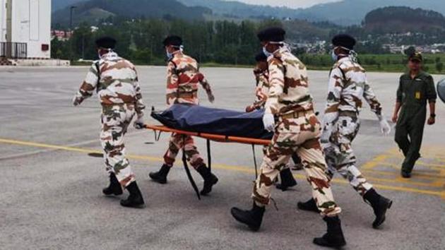 With the spread of the coronavirus disease from March this year, the ITBP had designated its largest Covid-19 hospital, in Noida, for troops from all paramilitary forces.(ANI PHOTO.) With the spread of the coronavirus disease from March this year, the ITBP had designated its largest Covid-19 hospital, in Noida, for troops from all paramilitary forces.(ANI PHOTO.)