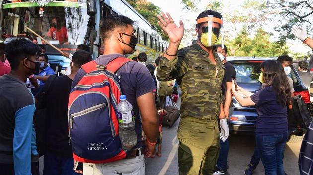 Bollywood actor Sonu Sood has been praised for making arrangements for food and transport for stranded migrant workers. (PTI Photo) Bollywood actor Sonu Sood has been praised for making arrangements for food and transport for stranded migrant workers. (PTI Photo)