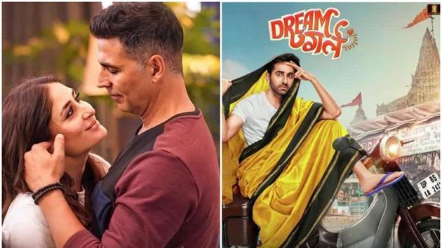 Akshay Kumar and Kareena Kapoor starred in Good Newwz, while Ayushmann Khurrana and Nushrat Bharucha starred in Dream Girl.