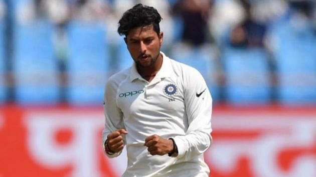 Since childhood, we have this habit of applying saliva on the ball: Kuldeep Yadav (Getty Images) Since childhood, we have this habit of applying saliva on the ball: Kuldeep Yadav (Getty Images)