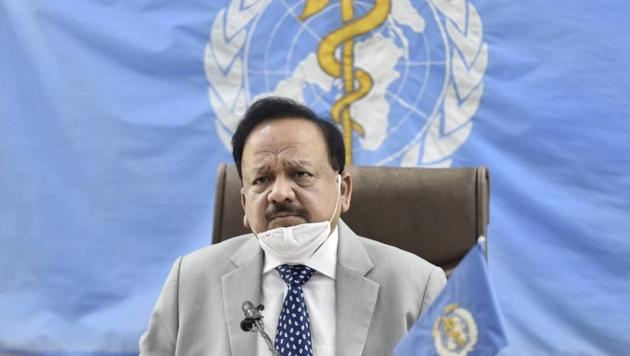 The health minister added that Delhi is clearly mismanaging the situation, and claimed that he pointed this out to Delhi health minister Satyendra Jain and LG Anil Baijal during his review of the Covid situation last week. (PTI) The health minister added that Delhi is clearly mismanaging the situation, and claimed that he pointed this out to Delhi health minister Satyendra Jain and LG Anil Baijal during his review of the Covid situation last week. (PTI)