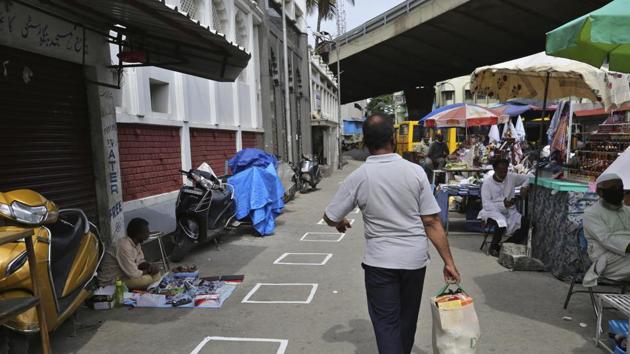 Though hotels and restaurants opened for dining, the number of customers remained scarce in parts of the city on Monday morning.(AP Photo)