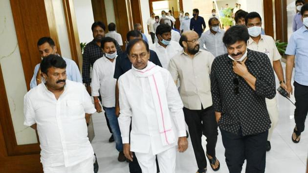 In May this year, Telugu industry bigwigs had met Telangana chief minister K Chandrasekhar Rao to discuss the road ahead.