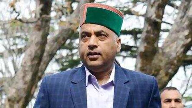 Himachal Pradesh chief minister Jai Ram Thakur.(HT Photo) Himachal Pradesh chief minister Jai Ram Thakur.(HT Photo)