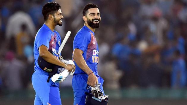 A relentless athlete and a lion&amp;#39;: Shreyas Iyer lauds India captain Virat  Kohli | Cricket - Hindustan Times