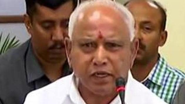 File photo: Karnataka Chief Minister BS Yediyurappa (ANI) File photo: Karnataka Chief Minister BS Yediyurappa (ANI)