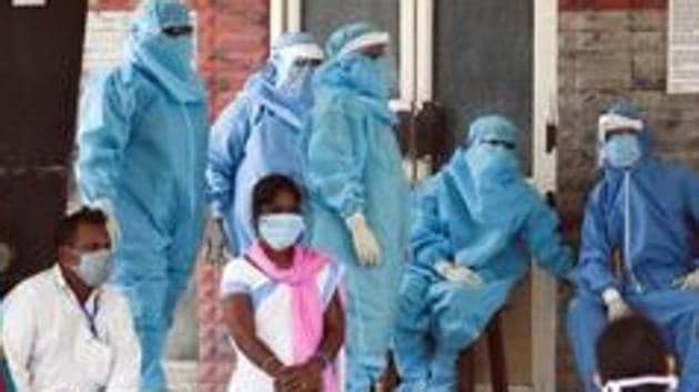 Andhra Pradesh is the third southern state after Karnataka and Tamil Nadu to have crossed 5,000-mark for coronavirus patients.(ANI PHoto) Andhra Pradesh is the third southern state after Karnataka and Tamil Nadu to have crossed 5,000-mark for coronavirus patients.(ANI PHoto)