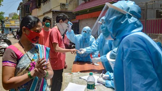 The death toll due to coronavirus reached 3,169 after 109 deaths were reported on Monday. (PTI) The death toll due to coronavirus reached 3,169 after 109 deaths were reported on Monday. (PTI)