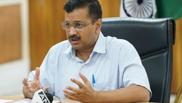 The rules had been changed by Kejriwal’s government on June 2 to allow only close contacts of a Covid-19 patient who had symptoms to be eligible for a test. (@ArvindKejriwal/Twitter) The rules had been changed by Kejriwal’s government on June 2 to allow only close contacts of a Covid-19 patient who had symptoms to be eligible for a test. (@ArvindKejriwal/Twitter)