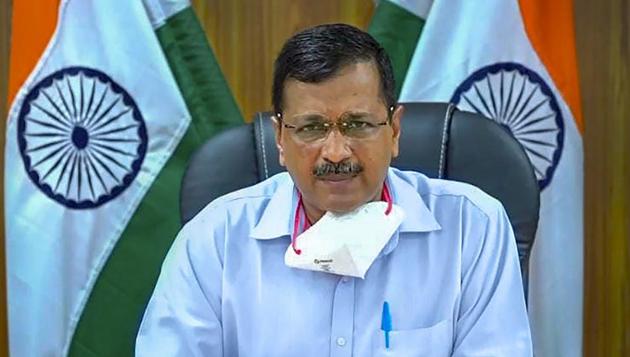 Delhi chief minister Arvind Kejriwal during a digital press conference on Sunday. (@AamAadmiParty/Twitter) Delhi chief minister Arvind Kejriwal during a digital press conference on Sunday. (@AamAadmiParty/Twitter)