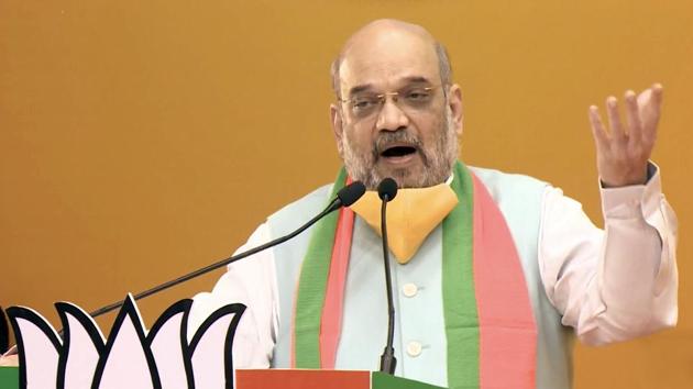 File photo: Union home minister Amit Shah. (ANI) File photo: Union home minister Amit Shah. (ANI)