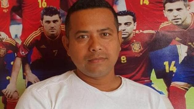 Former footballer Durlov Gogoi. (Facebook) Former footballer Durlov Gogoi. (Facebook)