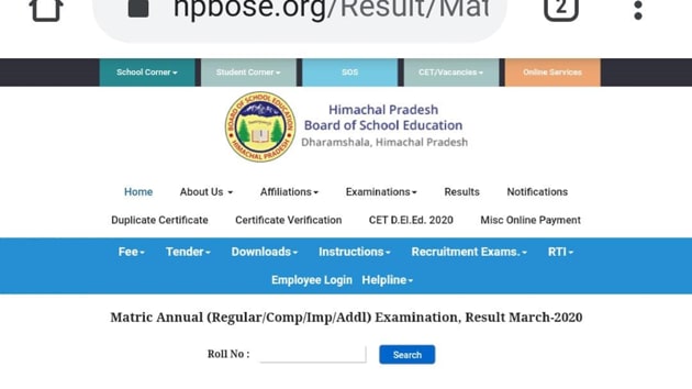 HPBOSE 10th Result 2020: Website opening now(hpbose.org) HPBOSE 10th Result 2020: Website opening now(hpbose.org)