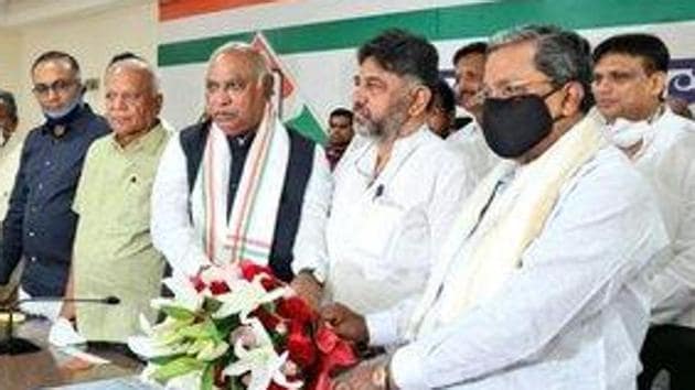 Speaking at a media conference in Bengaluru, DK Shivakumar, the new state Congress president, said that they had taken a verbal approval of the police commissioner for the event which was planned for June 14. (Photo @DKShivakumar) Speaking at a media conference in Bengaluru, DK Shivakumar, the new state Congress president, said that they had taken a verbal approval of the police commissioner for the event which was planned for June 14. (Photo @DKShivakumar)