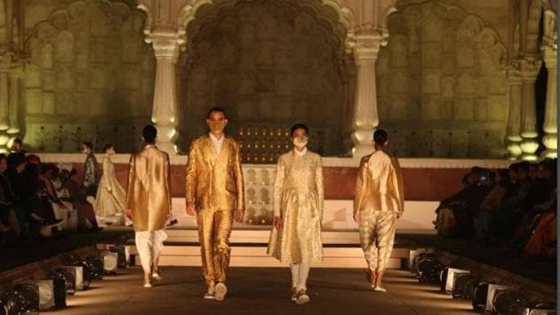 Designer Rajesh Pratap Singh’s show held in 2019