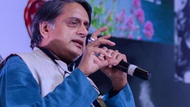 File photo: Senior Congress leader Shashi Tharoor. (Milind Saurkar/HT Photo) File photo: Senior Congress leader Shashi Tharoor. (Milind Saurkar/HT Photo)