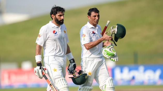 File image of Misbah Ul Haq (l) and Younis Khan (r).(Getty Images)