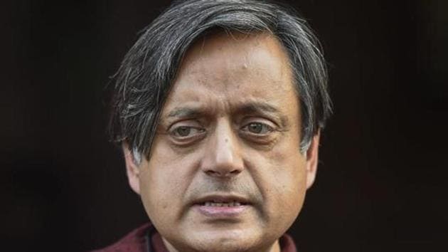 File photo: Congress MP Shashi Tharoor. (PTI) File photo: Congress MP Shashi Tharoor. (PTI)