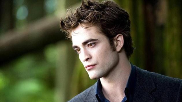 Robert Pattinson in a still from New Moon.