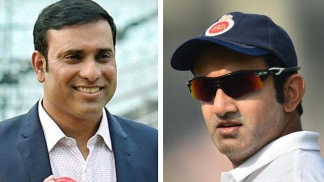 VVS Laxman pays tribute to Gautam Gambhir. (HT Collage/PTI) VVS Laxman pays tribute to Gautam Gambhir. (HT Collage/PTI)