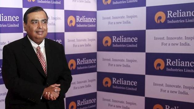 Mukesh Ambani, chairman of Reliance Industries Limited, poses for photographers before addressing the annual shareholders meeting in Mumbai. (REUTERS) Mukesh Ambani, chairman of Reliance Industries Limited, poses for photographers before addressing the annual shareholders meeting in Mumbai. (REUTERS)