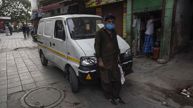 A majority of shops and eateries remained shut in the area, with very little movement of people, as the area continued to be under ‘strict vigil’ of the district administration. (Biplov Bhuyan / HT Photo)