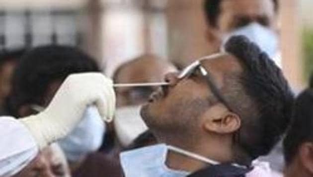 The possibility of community spread in Guwahati, which has a population of nearly 2.3 million and is the gateway to other northeastern states, has worried Assam’s health department and the local administration. (PTI) The possibility of community spread in Guwahati, which has a population of nearly 2.3 million and is the gateway to other northeastern states, has worried Assam’s health department and the local administration. (PTI)