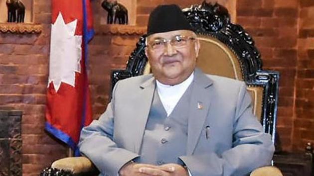 Prime Minister KP Sharma Oli has been pushing the new Nepal map that counts three Indian territories as its own (PTI) Prime Minister KP Sharma Oli has been pushing the new Nepal map that counts three Indian territories as its own (PTI)