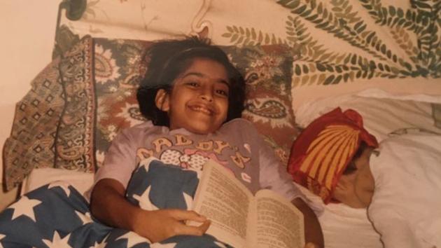 Sonam Kapoor is at her father Anil Kapoor’s home in Mumbai. Sonam Kapoor is at her father Anil Kapoor’s home in Mumbai.