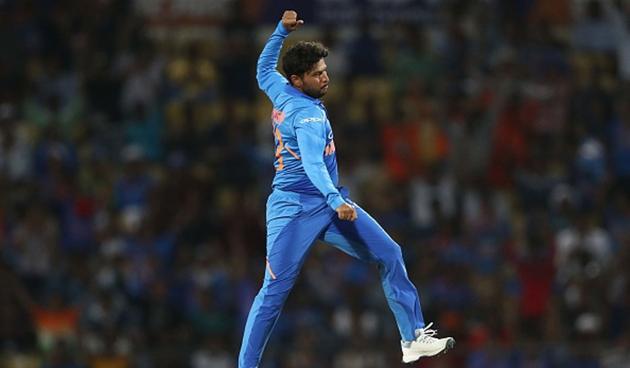 Kuldeep is the only Indian in history with two ODI hattricks. His first one was against Australia in 2017 when he dismissed Matthew Wade, Ashton Agar and Pat Cummins for his first hat-trick. In his second hat-trick Kuldeep bamboozled West Indies last year, getting rid of Shai Hope, Jason Holder and Azarri Joseph. Both efforts came in winning causes. (Getty Images)