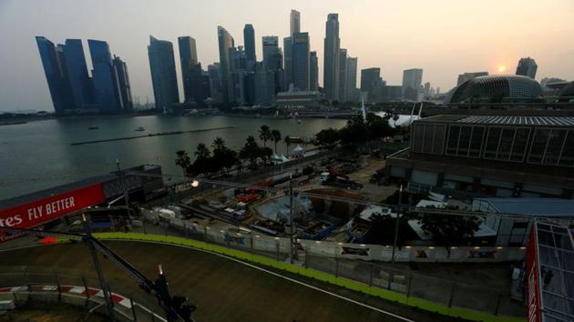 singapore grand prix dates 2020