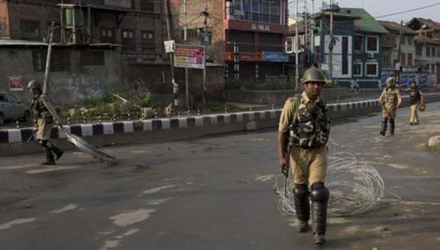 The BJP too demanded security for panchayat members soon after Pandita’s killing. (AP) The BJP too demanded security for panchayat members soon after Pandita’s killing. (AP)