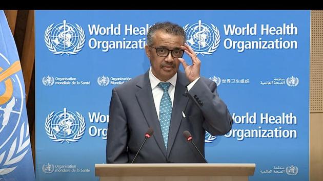 Tedros Adhanom says WHO is also concerned about young people who may be vulnerable to anxiety and depression, noting that in some countries, more than one-third of teens receive mental health help exclusively at school.(AFP)