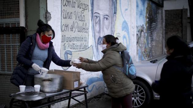 The World Bank foresees a 7.3% contraction in Argentina’s gross domestic product this year, one of the worst recessions in Latin America. (AP file photo) The World Bank foresees a 7.3% contraction in Argentina’s gross domestic product this year, one of the worst recessions in Latin America. (AP file photo)