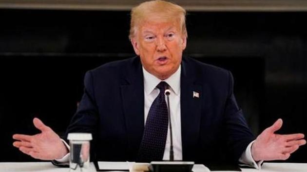 US President Donald Trump has yet not signed off on the proposal to suspend work visas, including H-1B and L-1, popular among Indians.(REUTERS photo)