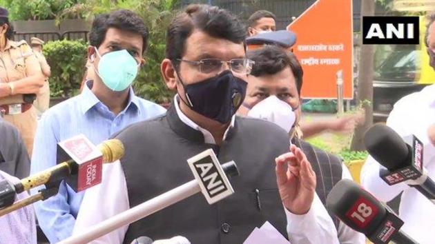 The government is trying to keep the number of Covid-19 positive cases low by testing lesser number of samples, the former Maharashtra chief minister said. (ANI PHOTO.) The government is trying to keep the number of Covid-19 positive cases low by testing lesser number of samples, the former Maharashtra chief minister said. (ANI PHOTO.)