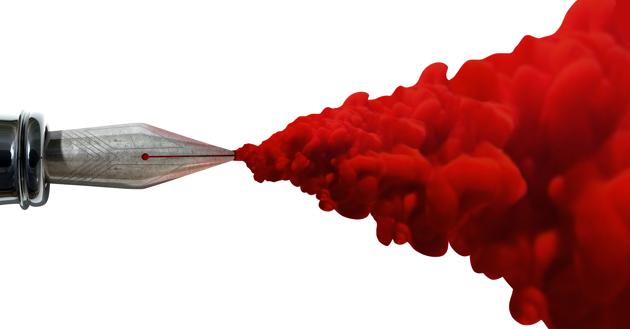 Writing in a troubled time. (Shutterstock) Writing in a troubled time. (Shutterstock)