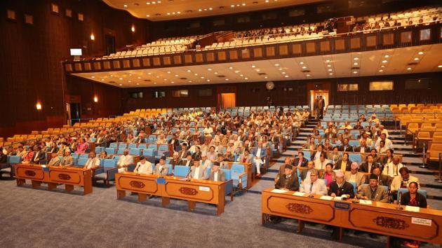 Nepal parliament proceedings will focus on bill to revise Nepal’s map. (parliament.gov.np/np) Nepal parliament proceedings will focus on bill to revise Nepal’s map. (parliament.gov.np/np)