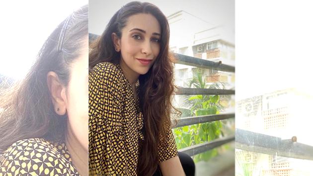 Karisma Kapoor shared a stunning selfie from her balcony, along with a message that read ‘Keep believing, trying, learning and being grateful’.