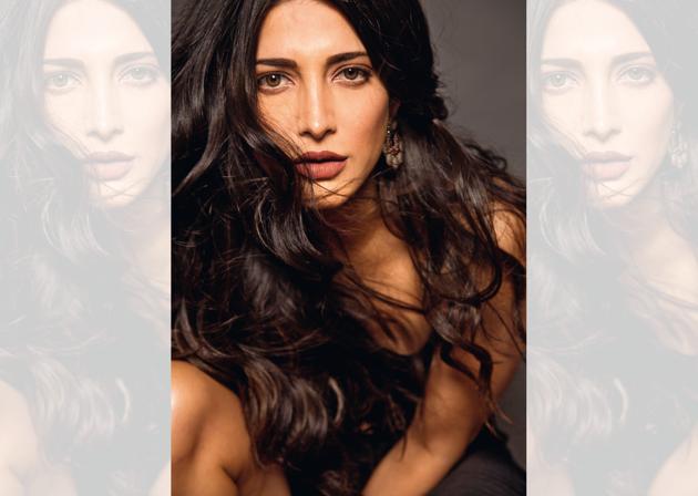 From her early teens, period cramps and the remedial painkillers have wreaked havoc on Shruti Haasan’s life. Make-up: Vishruti Vinay ; Hair: Cristiano Pereira(Tushar Bhardwaj)