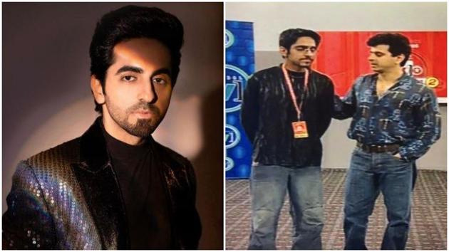 The 17 years old photo of Ayushmann Khurrana shared by Dr Palash Sen. The 17 years old photo of Ayushmann Khurrana shared by Dr Palash Sen.
