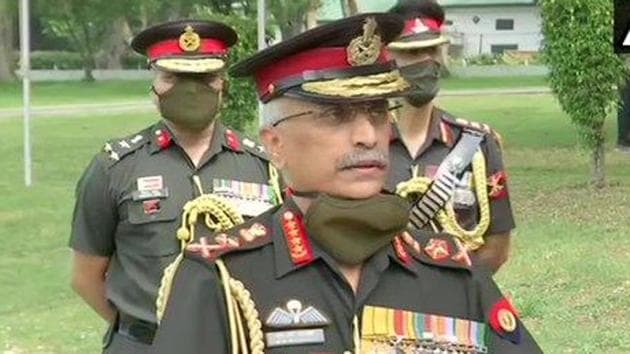 Army chief General Manoj Mukund Naravane .(ANI) Army chief General Manoj Mukund Naravane .(ANI)