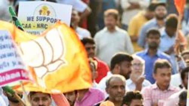 In the 2019 Lok Sabha polls, the BJP had bagged 18 of Bengal’s 42 Lok Sabha seats, while the TMC’s tally came down from 34 to 22.(PTI)