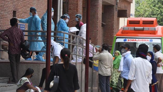 Over 36,000 Covid-19 cases have been reported in the national capital till date. (Sonu Mehta/HT PHOTO) Over 36,000 Covid-19 cases have been reported in the national capital till date. (Sonu Mehta/HT PHOTO)