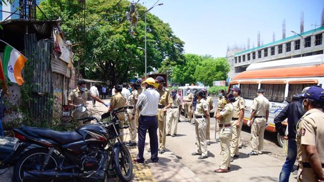 Police, upon receiving information about the exam, reached the spot and found 27 students appearing for an exam. A case has been registered against 14 members of education trust in this connection. (Sanket Wankhade/HT file photo. Representative image) Police, upon receiving information about the exam, reached the spot and found 27 students appearing for an exam. A case has been registered against 14 members of education trust in this connection. (Sanket Wankhade/HT file photo. Representative image)