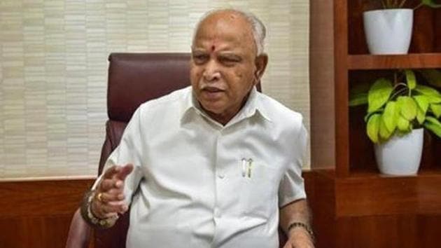 Karnataka chief minister BS Yediyurappa.(PTI File Photo)