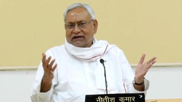 File photo: Bihar Chief Minister Nitish Kumar. (HT photo/ Santosh Kumar) File photo: Bihar Chief Minister Nitish Kumar. (HT photo/ Santosh Kumar)