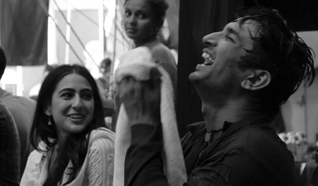 Sara Ali Khan made her debut opposite Sushant Singh Rajput in Kedarnath.