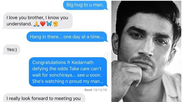 Arjun Kapoor shared a glimpse of his last interaction with Sushant Singh Rajput.